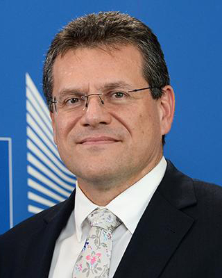 Maroš Šefčovič, verkställande vice ordförande med ansvar för den europeiska gröna given.