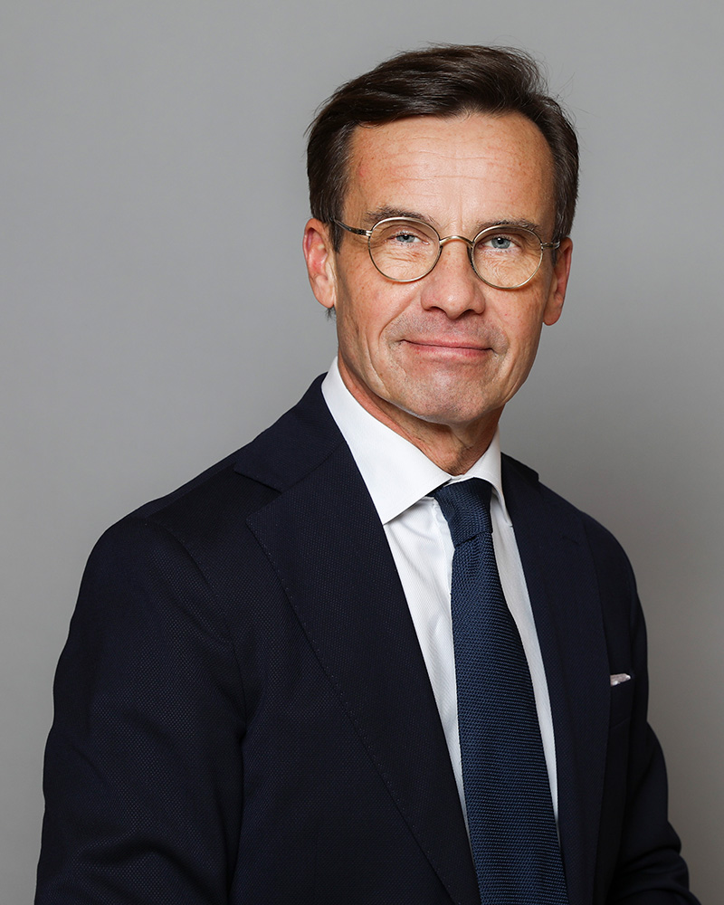 Statsminister Ulf Kristersson.