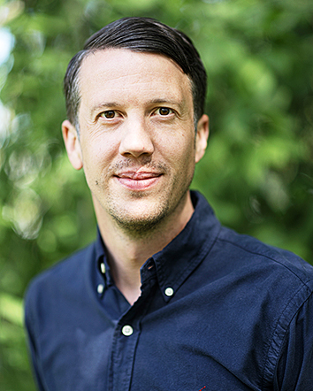 Olof Jörstad, anläggningschef på  Navirum Energi.