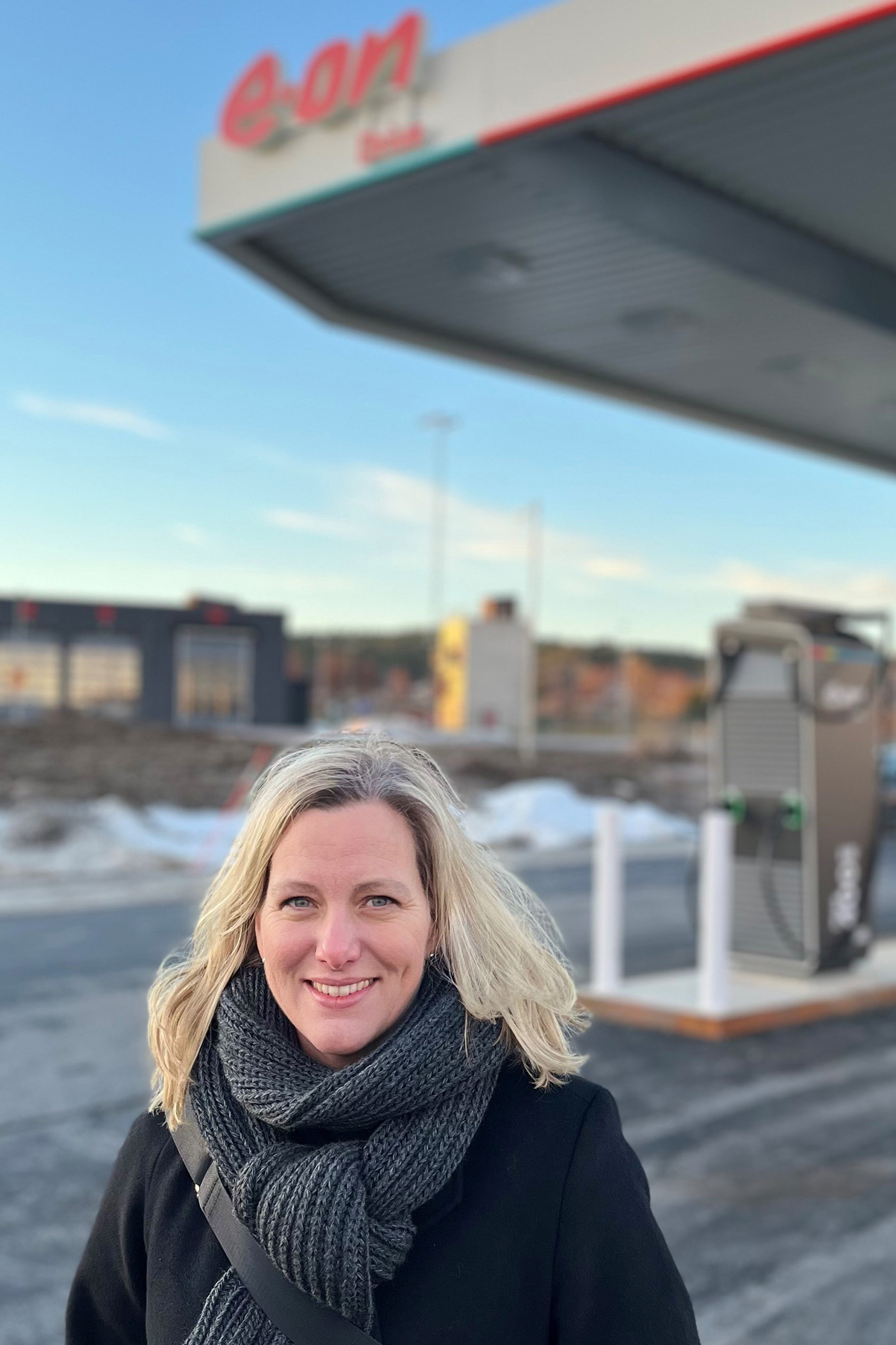 Marie Feuk, vd Eon Drive Infrastructure Sweden. Foto: Sarah Olsson.