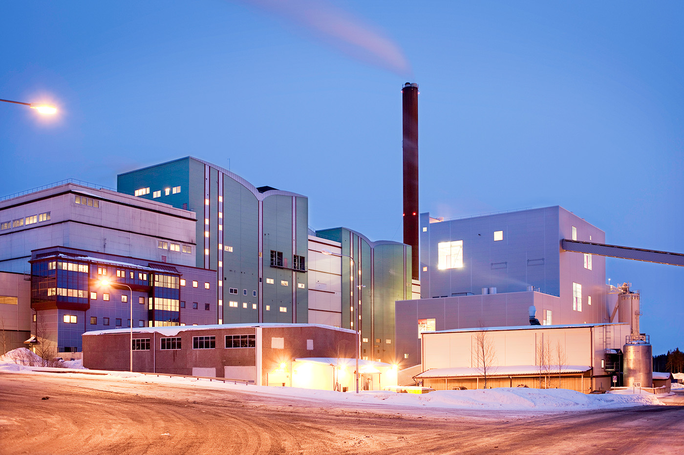 Dåva kraftvärmeverk i Umeå. Foto: Johan Gunséus.