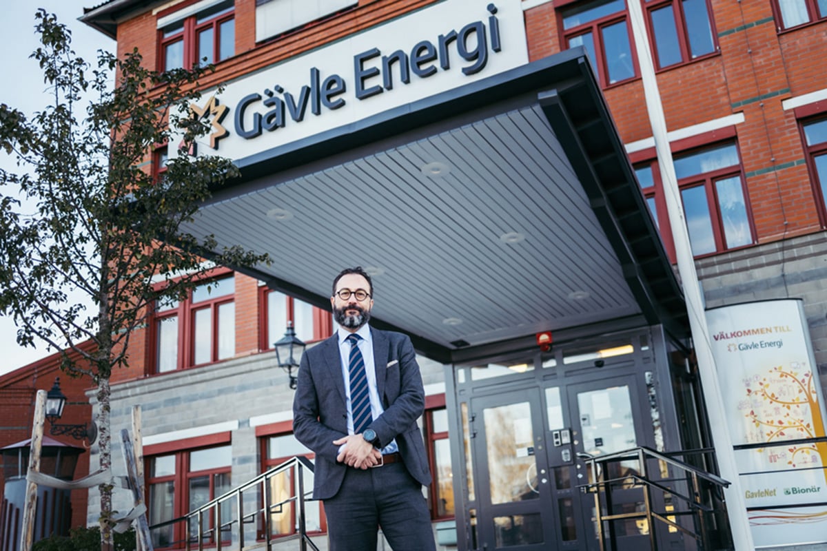 H&aring;kan J&ouml;nsson, vd p&aring; G&auml;vle Energi.