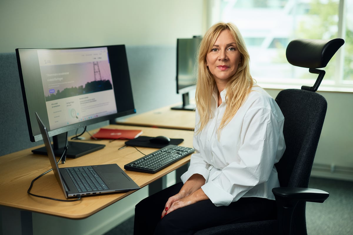 Maria Bedford, enhetschef för civilplikt på Svenska kraftnät.