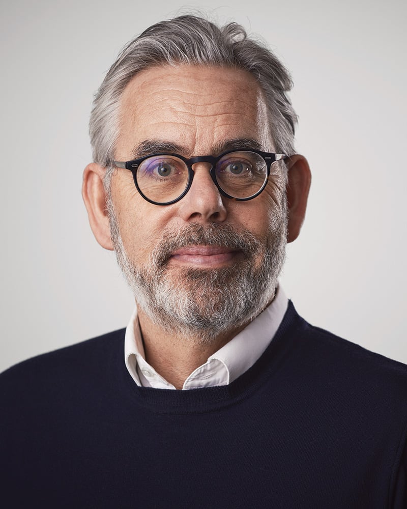 Magnus Lindholm, chef f&ouml;r n&auml;tdivisionen p&aring; Svenska kraftn&auml;t. Foto: Johan Alp.