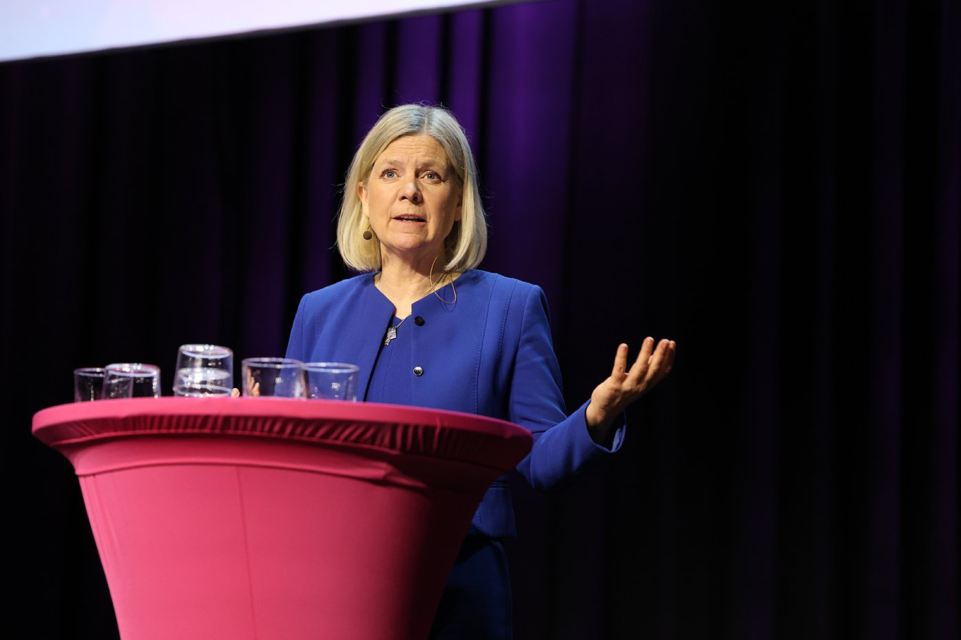 S-ledaren Magdalena Andersson.