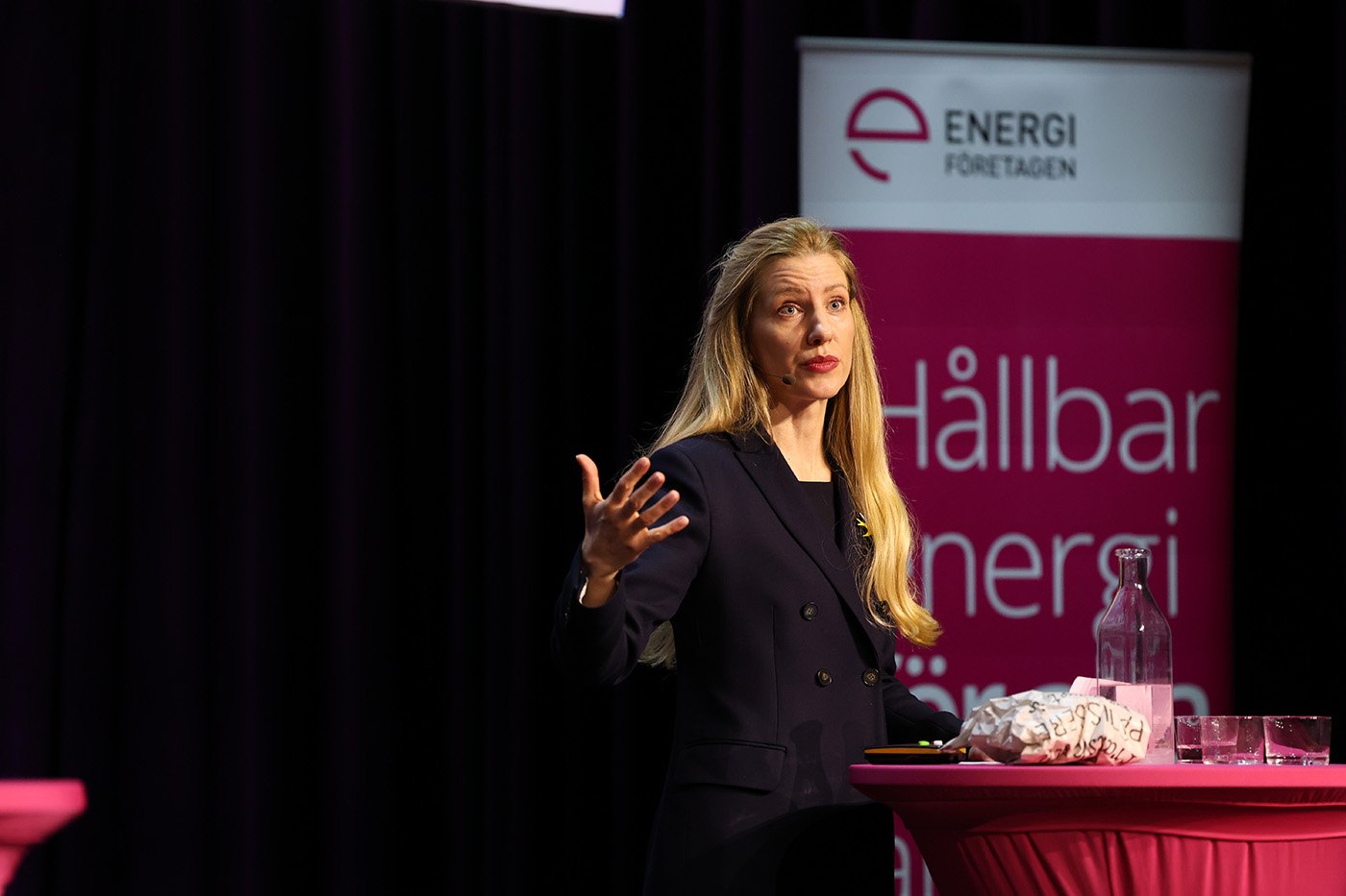 Ukrainas ambassadör Svitlana Zalishchuk.