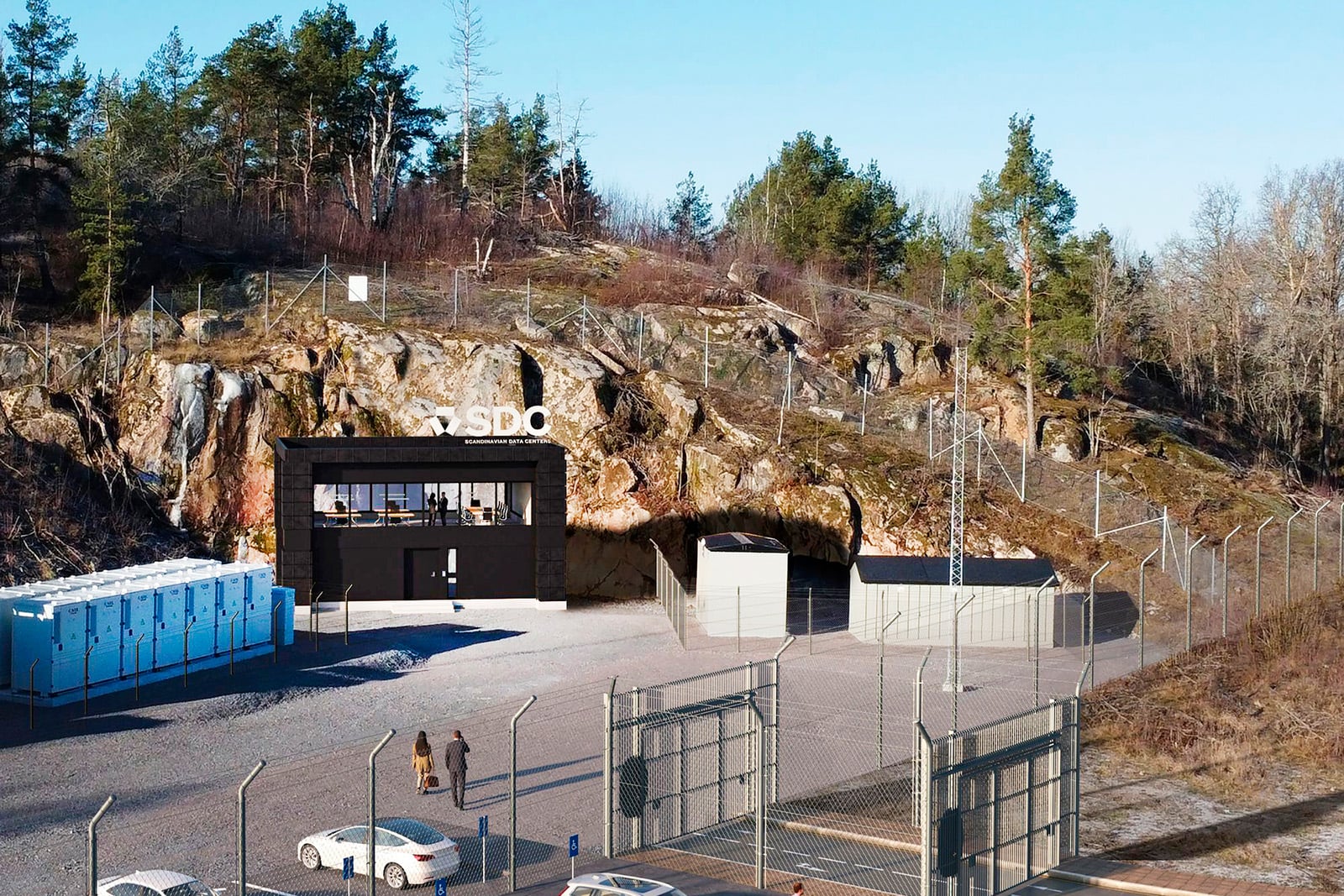 Scandinavian Data Center bygger nu ett datacenter i ett bergrum i Eskilstuna.