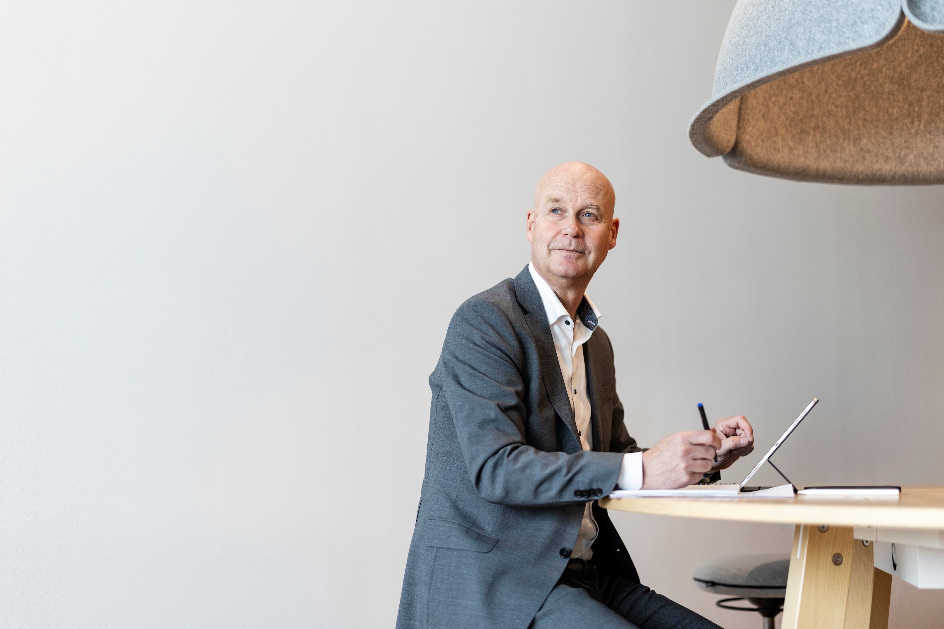 – Jag trodde aldrig att jag skulle stanna i energisektorn hela mitt liv – men så har det blivit, säger Johan Mörnstam.