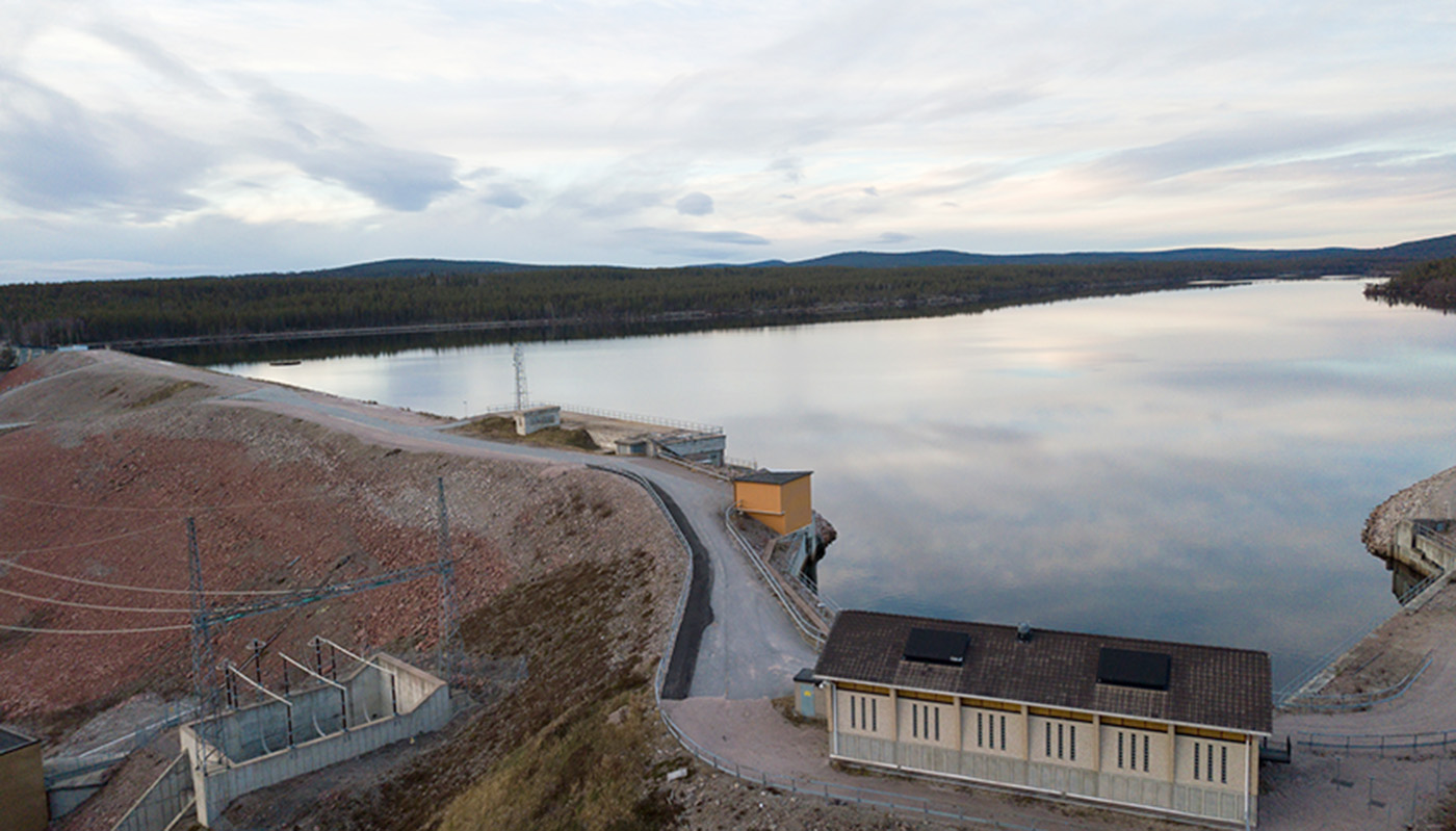Harsprångets vattenkraftverk. Foto: Vattenfall.