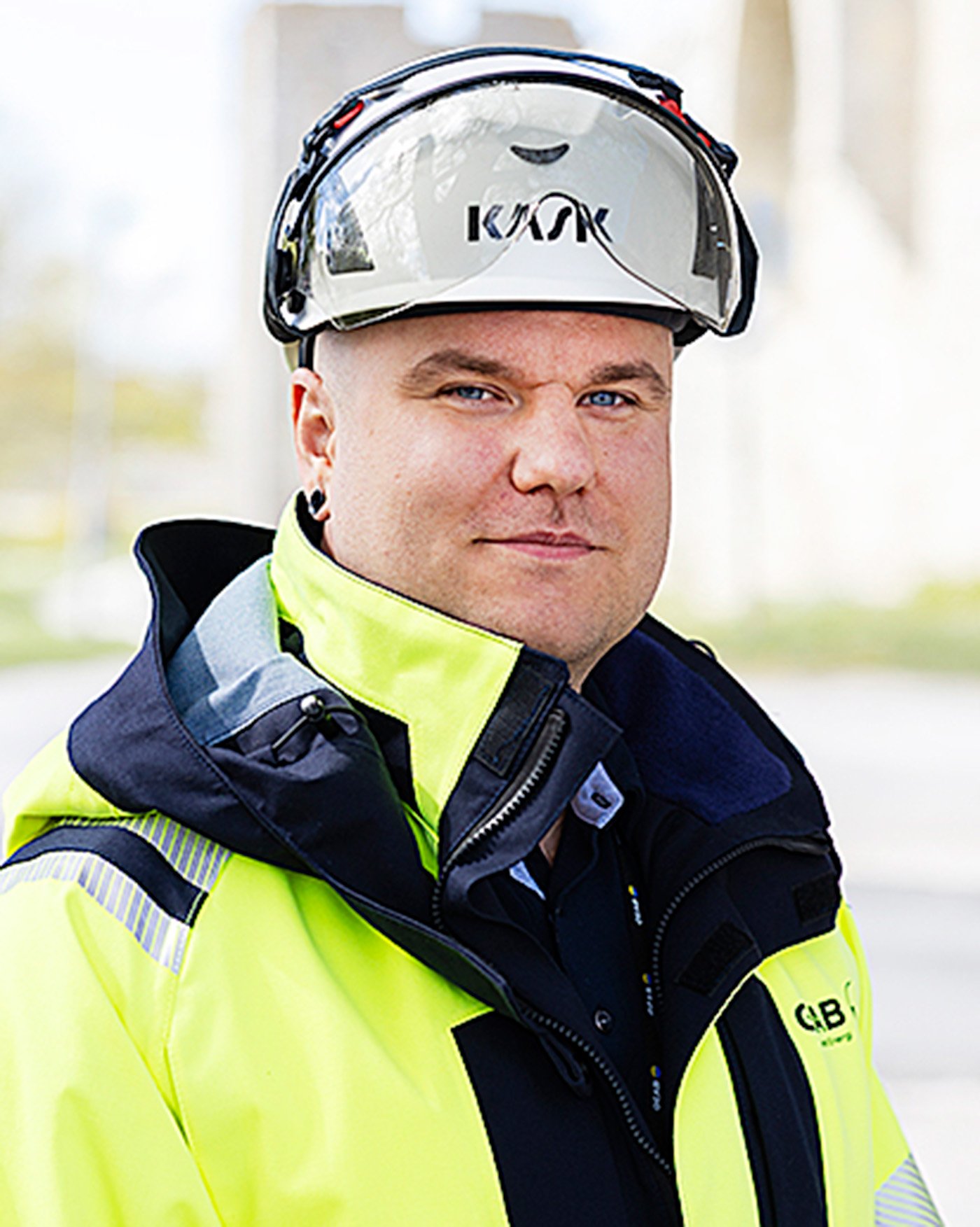 Carl Fernegård, projektledare på Geab.