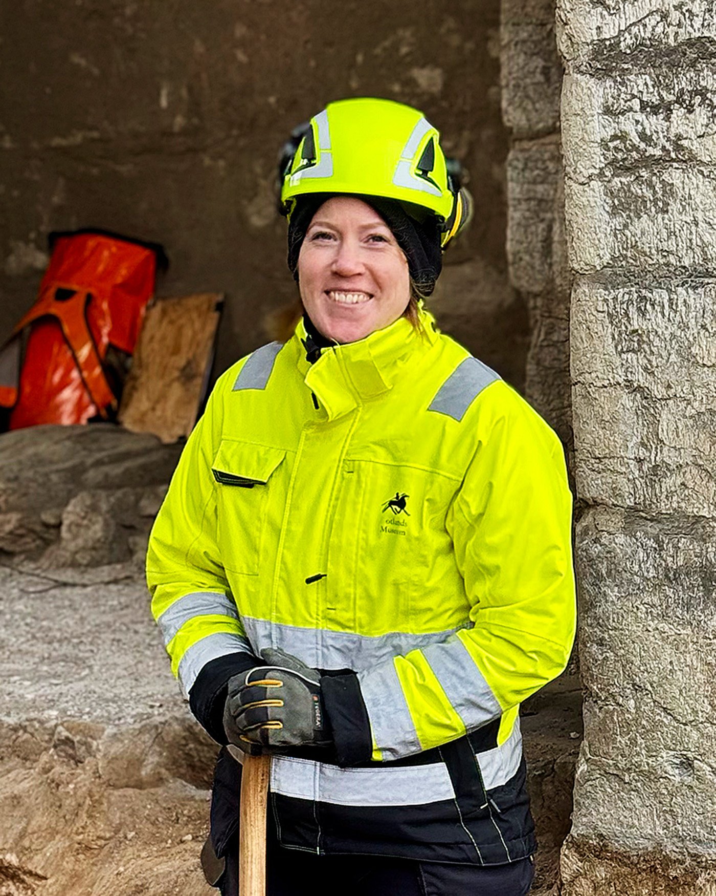 Karin Stenström, arkeolog på Gotlands museum.