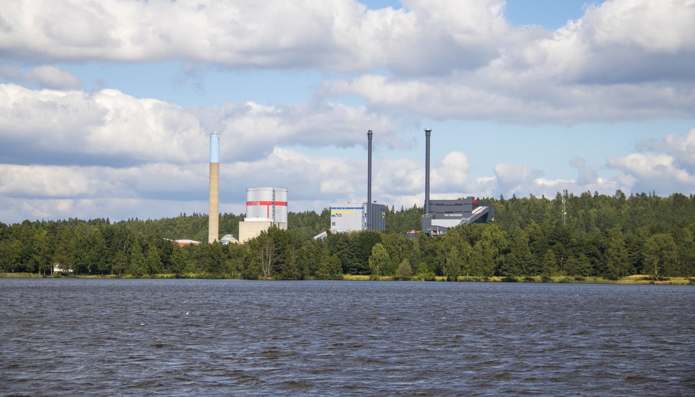 Sandviksverket i Växjö. Foto: Växjö Energi.
