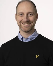 Stefan Valsecchi, ansvarig för säkerhetsfrågor på Vimmerby Energi Foto: VEMAB