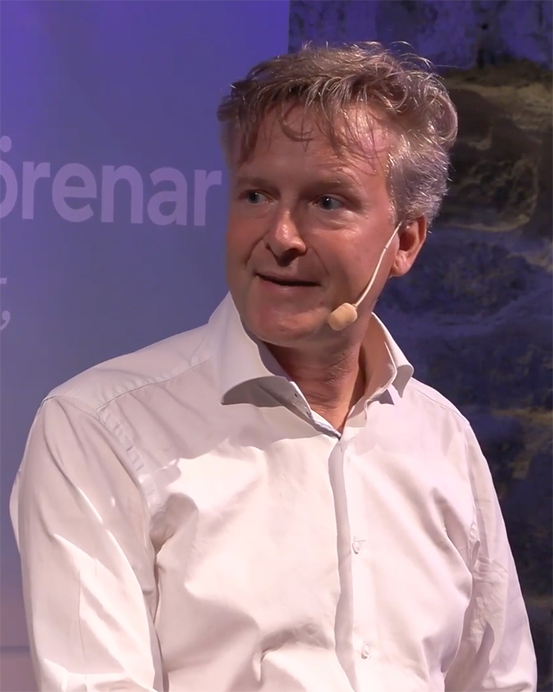 Peter Strannegård, vd för Fortum Sverige. 