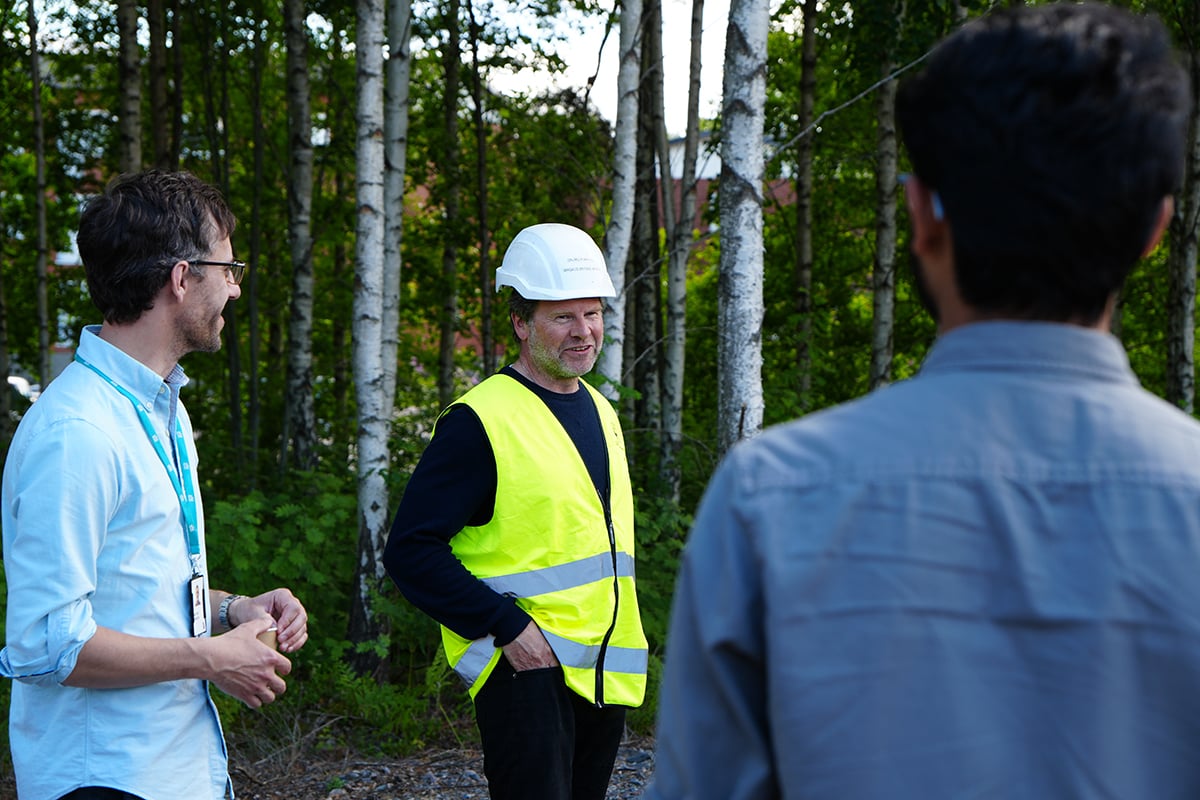 Magnus Morin arbetar med beredskapsfrågor och civilt försvar i Grums kommun.