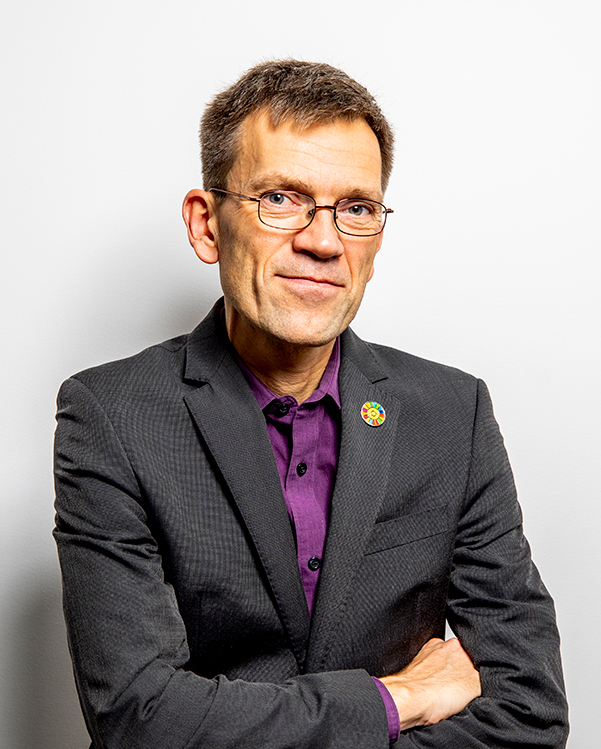 Mattias Goldmann, hållbarhetschef på Sweco.