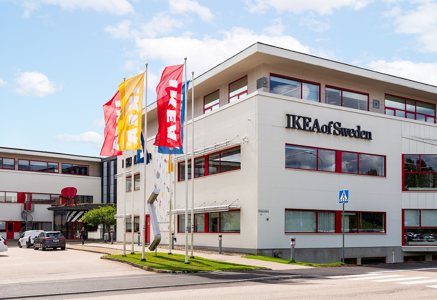 Ikeas huvudkontor i Älmhult. Foto: Shutterstock.