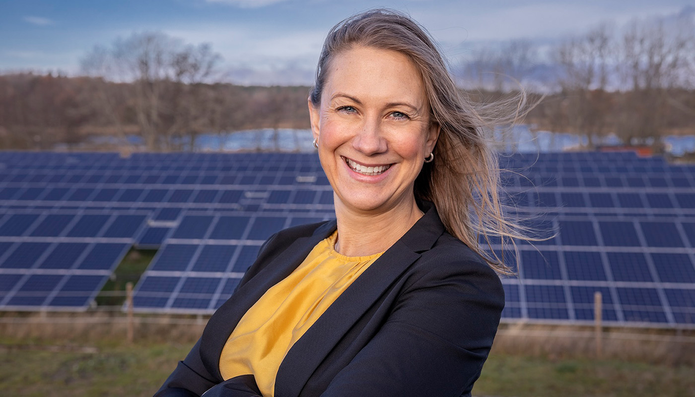 Anna Werner. Foto: Svensk solenergi.