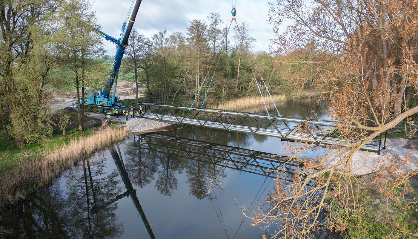 Kävlingeån vid Örtofta. Foto: Kraftringen.