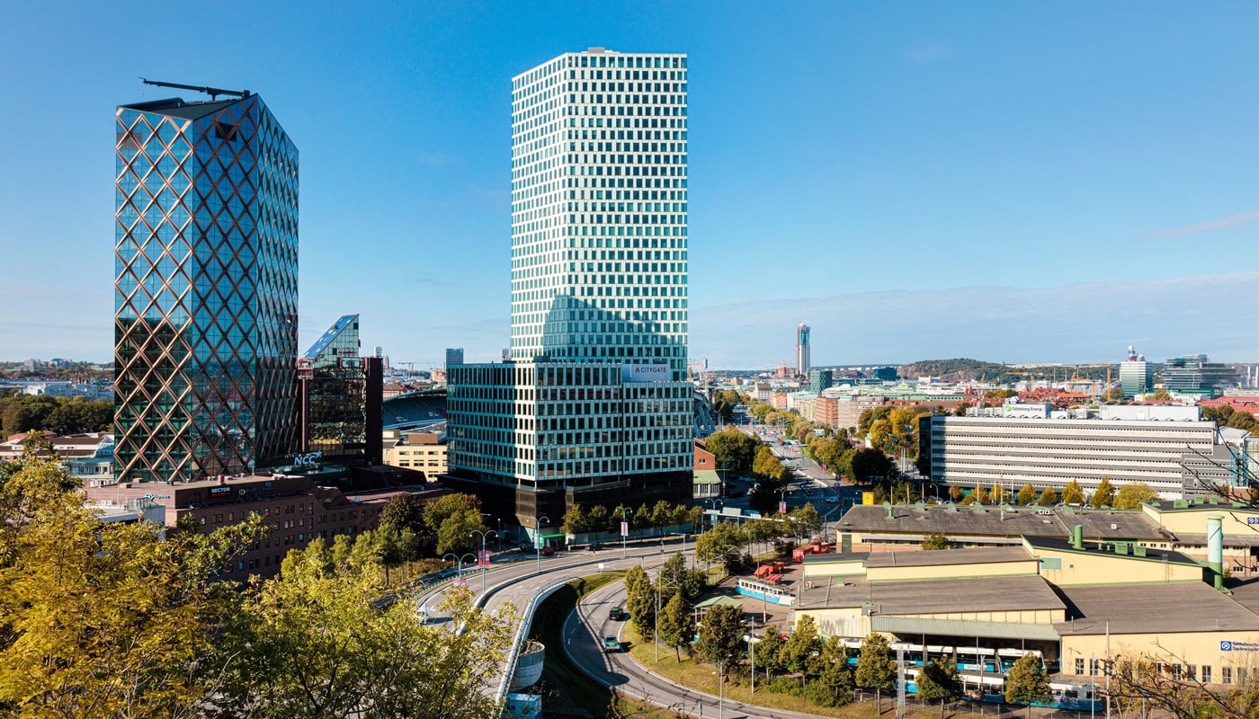 Stora delar av Göteborg har tillgång till fjärrkyla. Foto: Göteborg Energi.