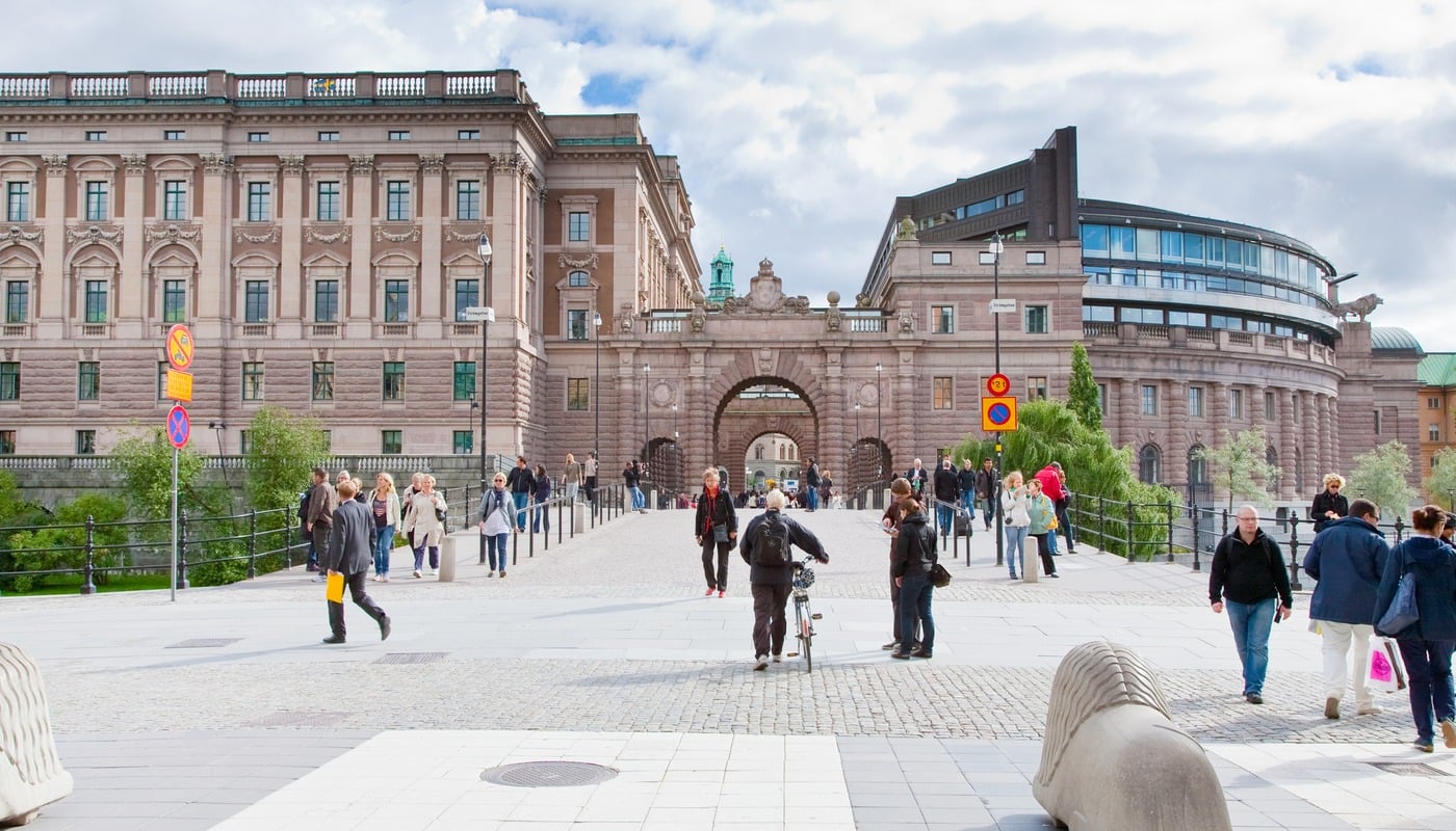 Riksdagshuset. Foto: Shutterstock.
