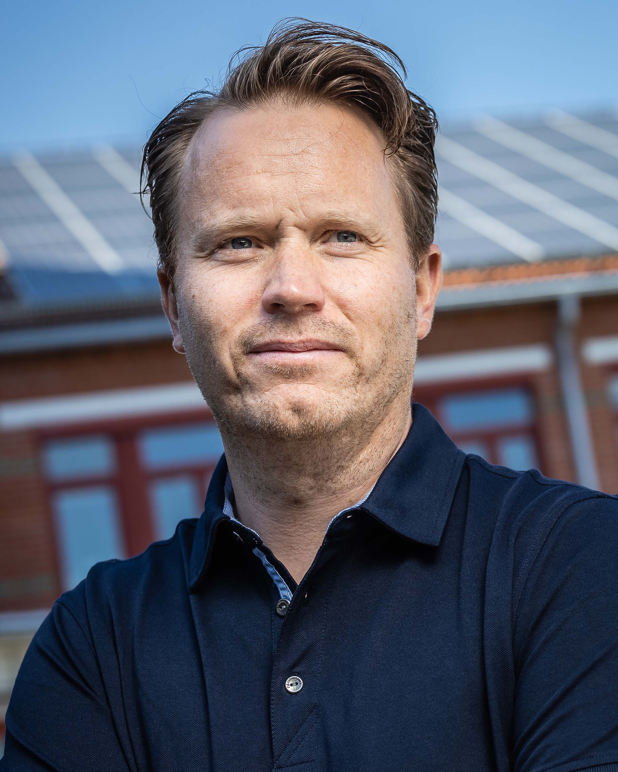 Anders Holmsten ansvarar för utvecklingen av energitjänster på Gävle Energi.