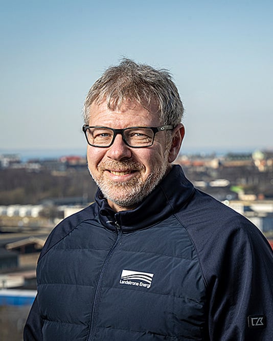 Johan Holmstedt, vd på Landskrona Energi.