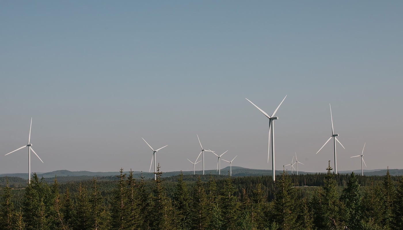 Vidnkraftverk i &Aring;nge kommun. Foto: &Aring;nge kommun.