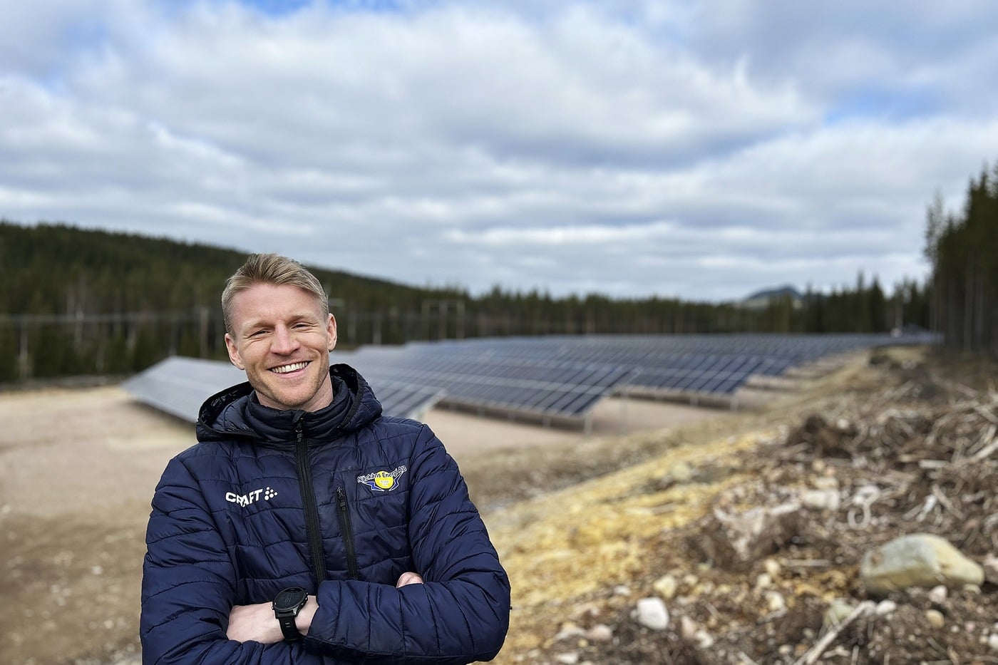Dan Lewin, vd på Näckåns Energi. Foto: Näckåns Energi