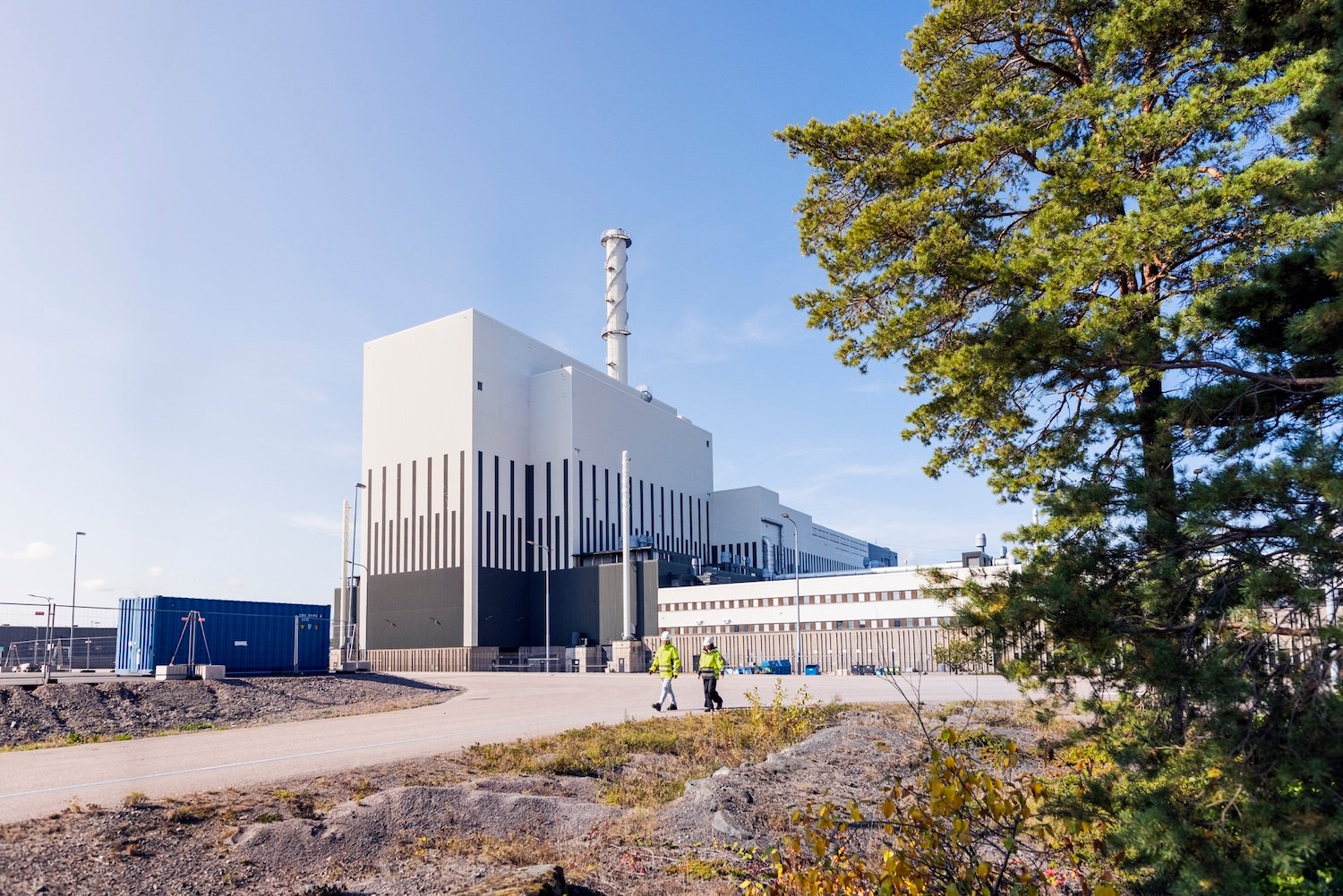 Kärnkraftverket O3 i Oskarshamn. Foto: OKG