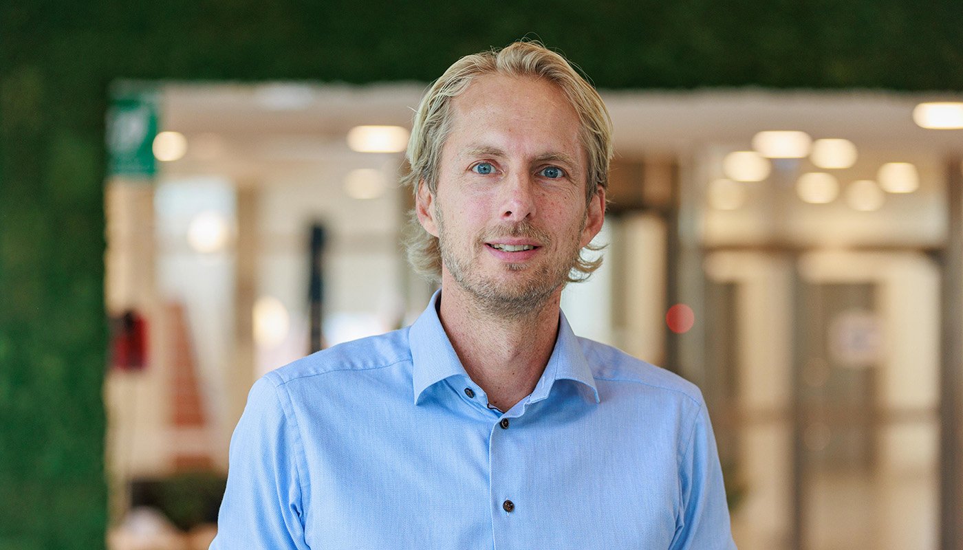 Henrik Kling, affärsenhetschef vindkraft på Tekniska verken.
