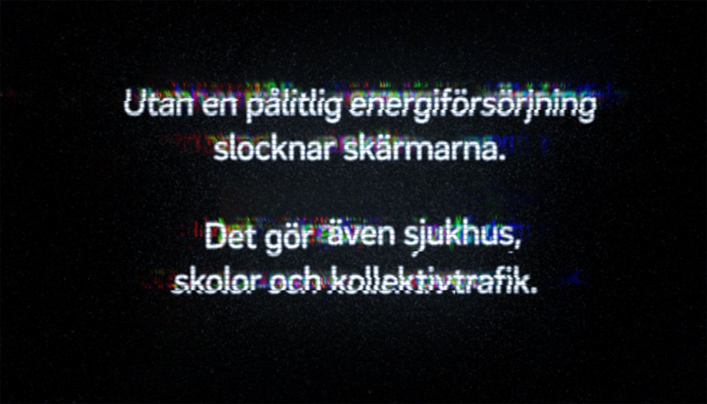 Bild från Eons kampanj.