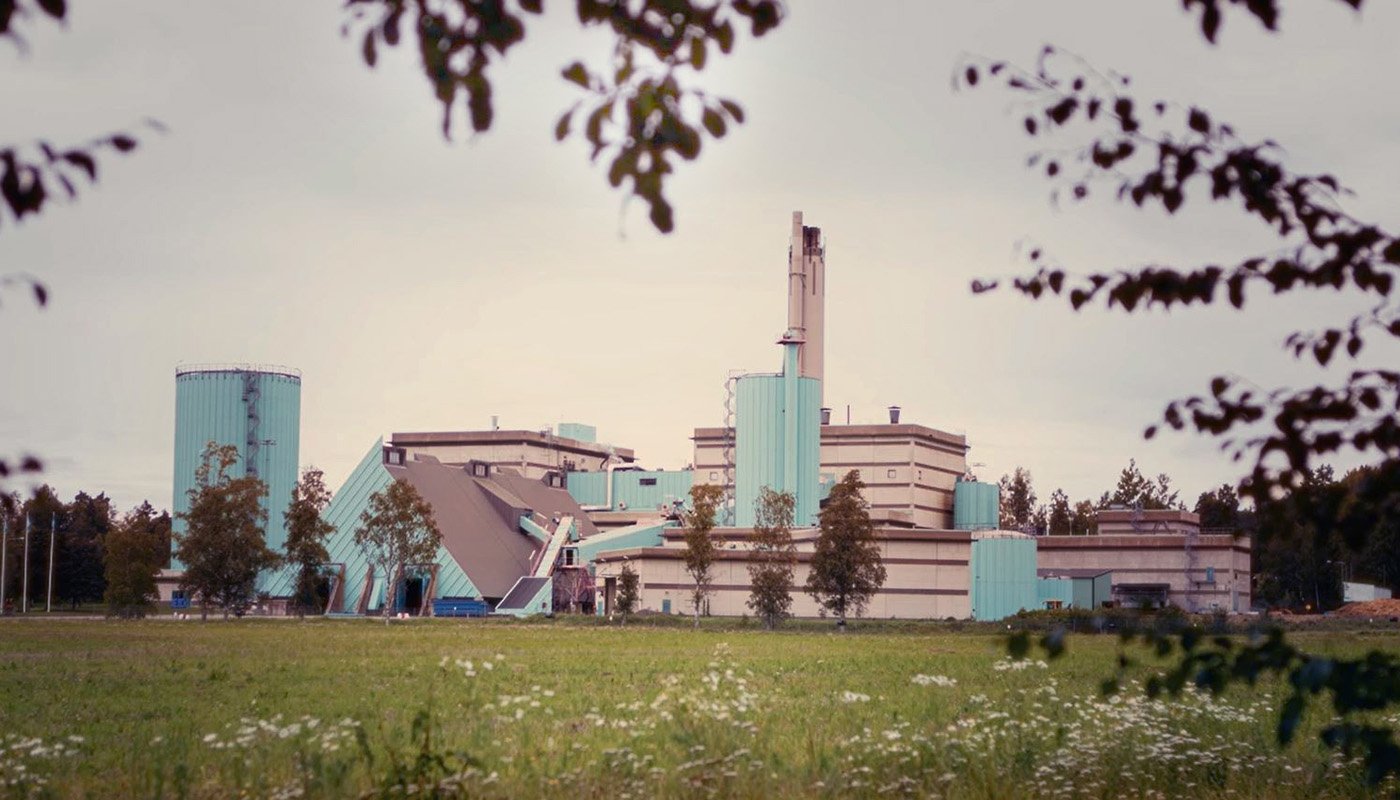 Kraftvärmeverket i Karlskoga. Foto: Karlskoga Energi & Miljö.
