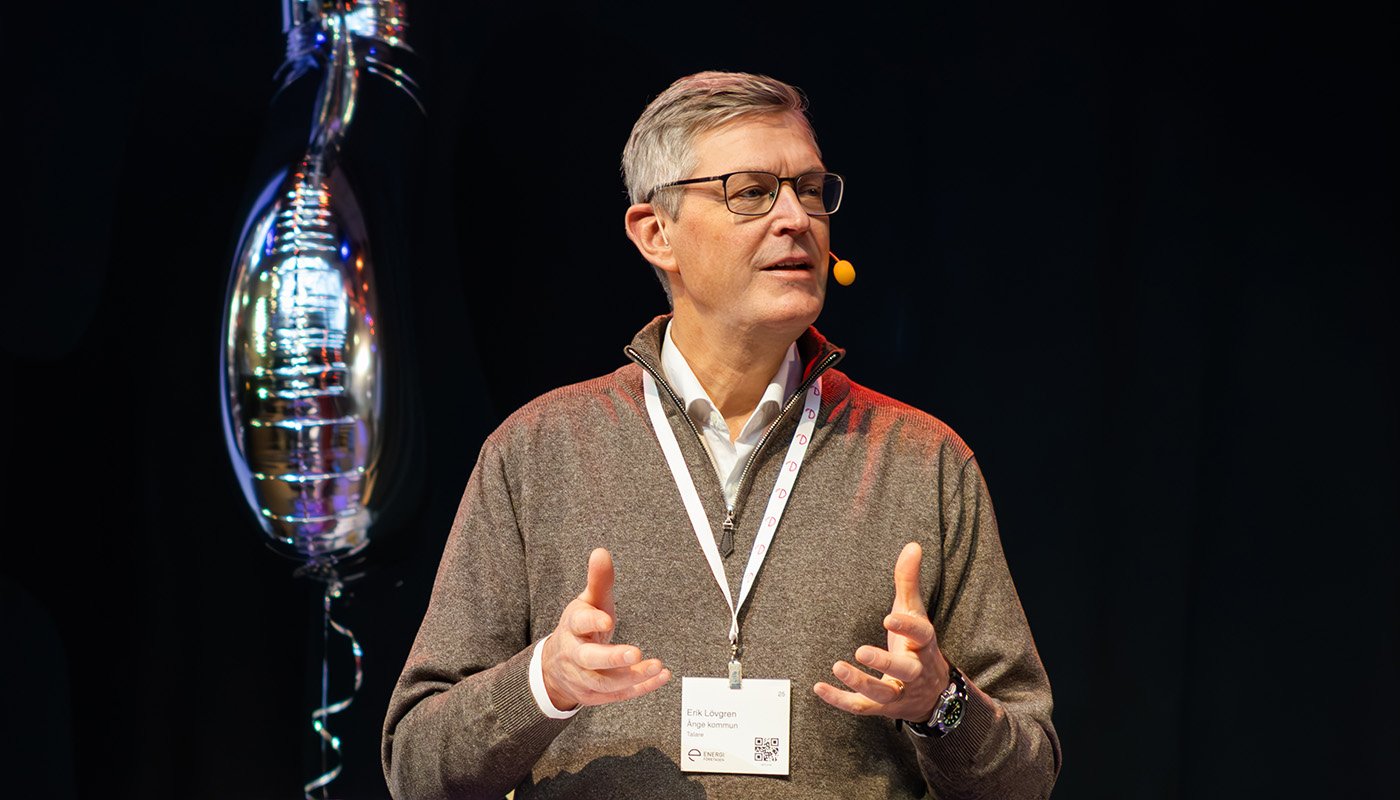 Erik Lövgren, socialdemokratiskt kommunalråd i Ånge. Foto: Ali Valiizadeh.