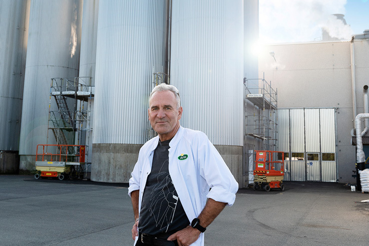 Ola Allvin, produktions- och teknikutvecklingschef på Arla. Foto: Arla