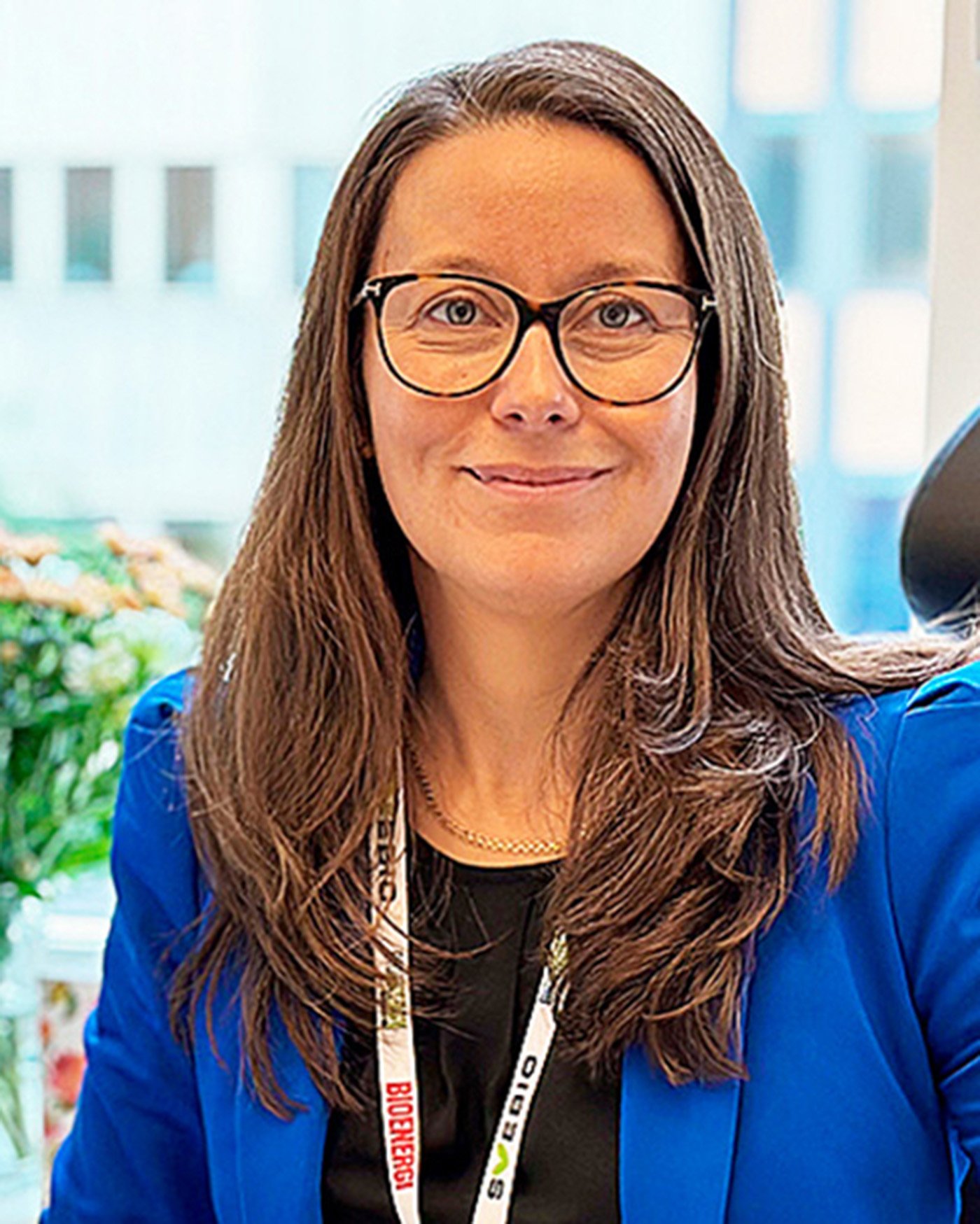 Anna T&ouml;rner, vd p&aring; Svebio. Foto: Jeanette Fogerlmark.