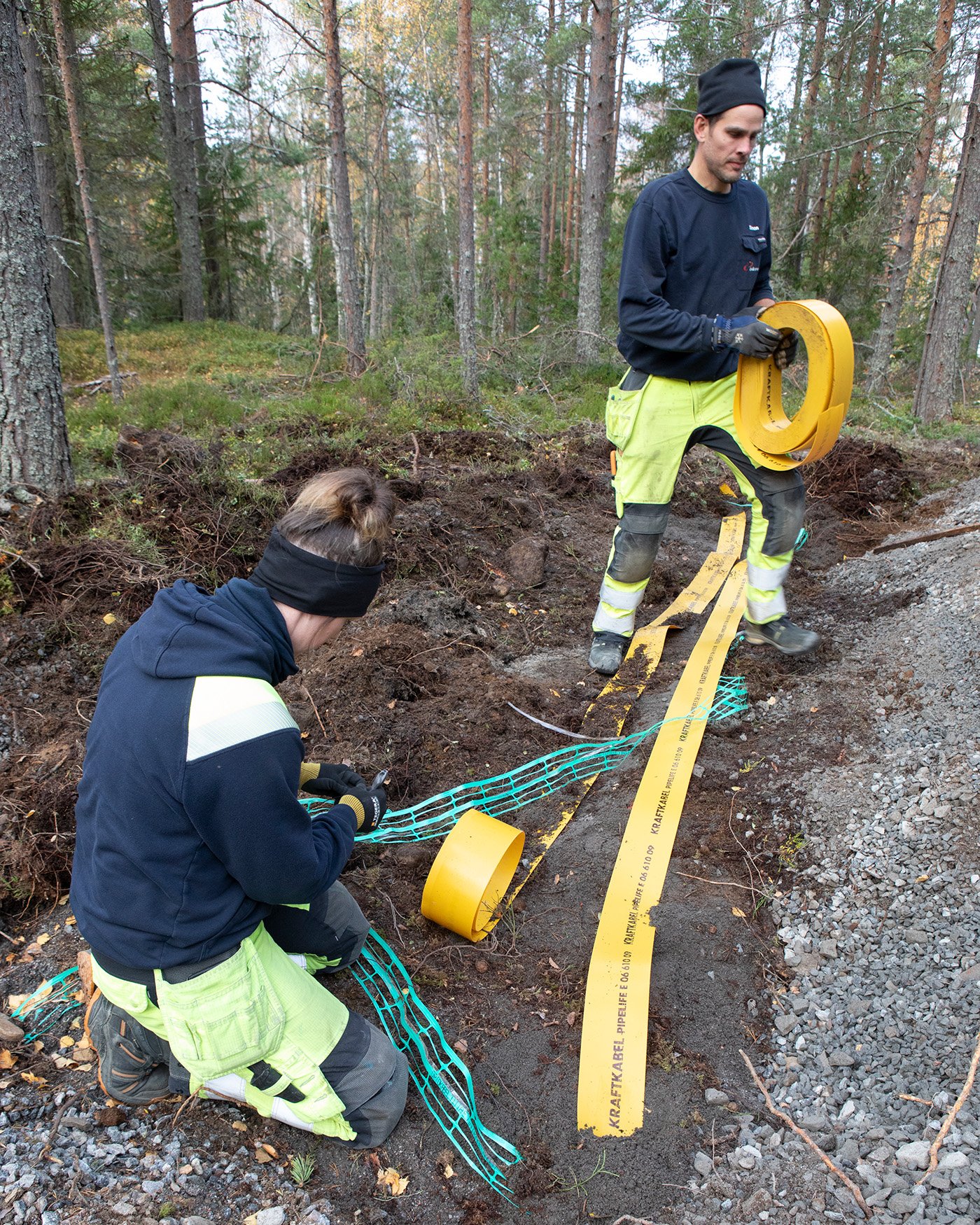 Marta jobbar oftast med Simon Persson.