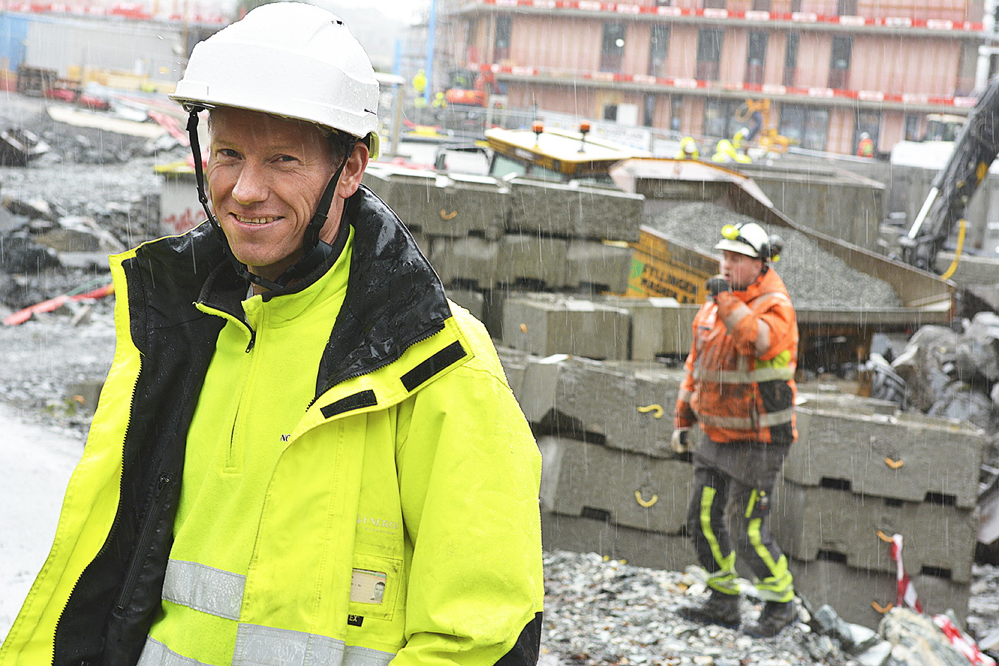 Jan Ove Haugen på Norsk Energi har varit med och utvecklat styrsystemet. Foto: Morten Valestrand.