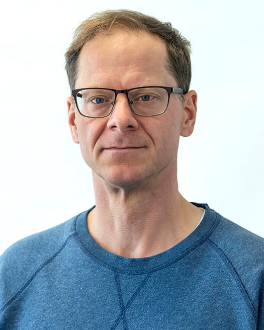 Thomas Öhlund, chef för distribution på Luleå Energi.