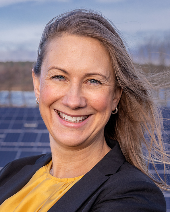 Anna Werner, vd på Svensk solenergi.