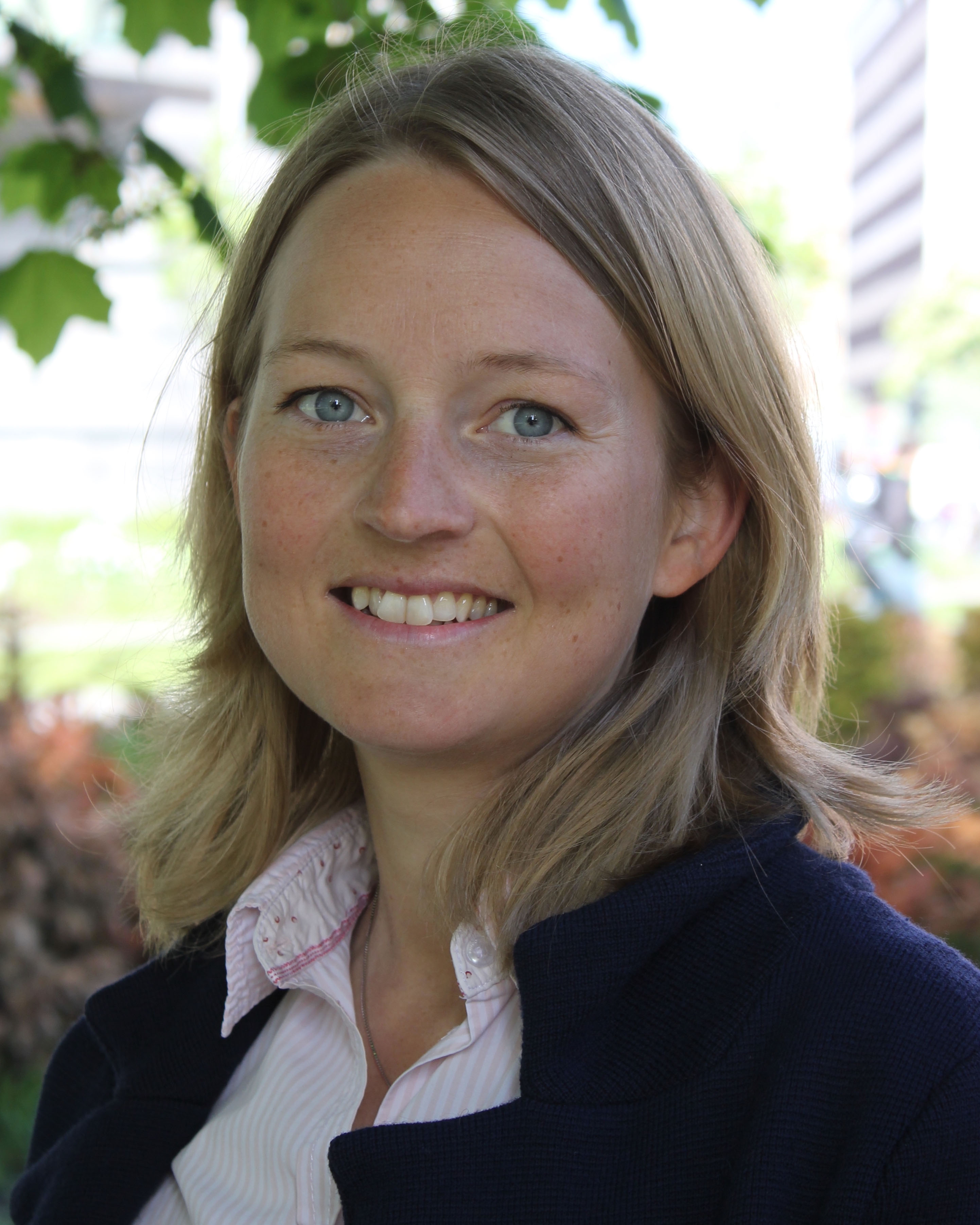 Sara Sandberg, miljöchef för vattenkraften på Fortum Sverige.