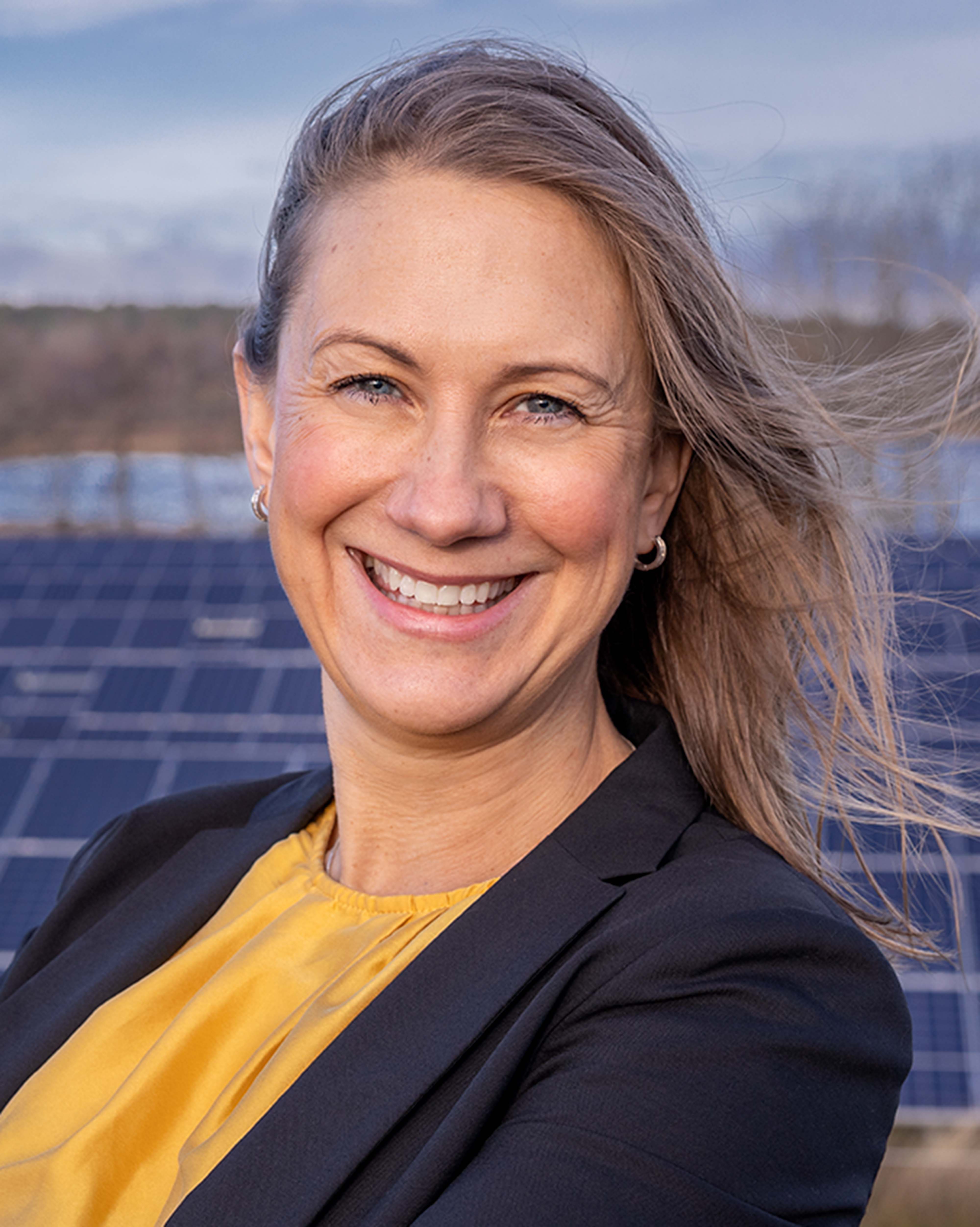 Anna Werner, vd på Svensk solenergi.