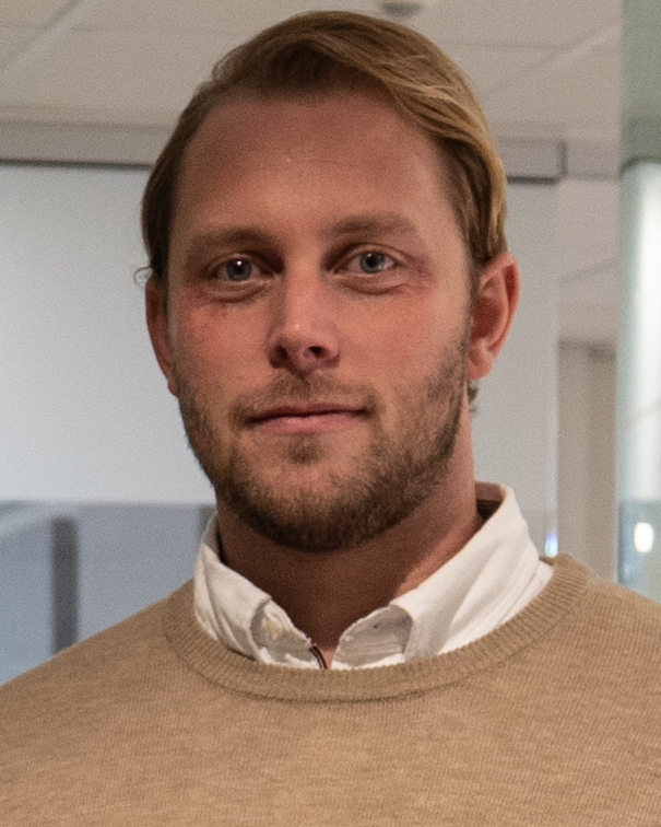 Joel Norstedt, elhandelsansvarig på Borlänge Energi.