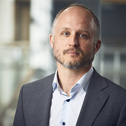 Daniel Gustafsson, avdelningschef kraftsystem på Svk. Foto: Johan Alp.