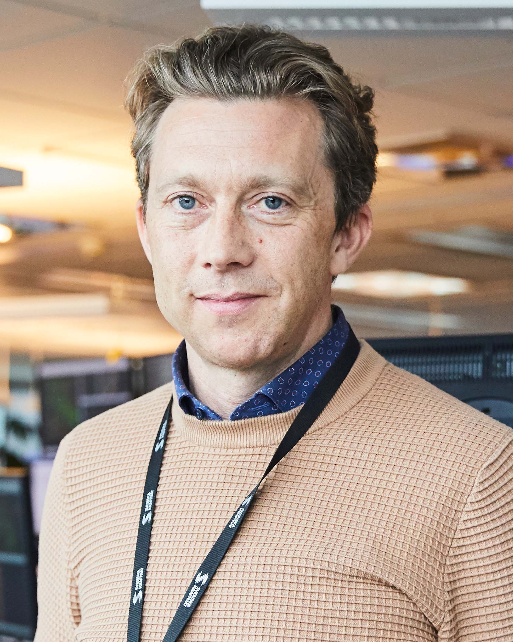 Pontus de Maré, driftchef på Svenska kraftnät.