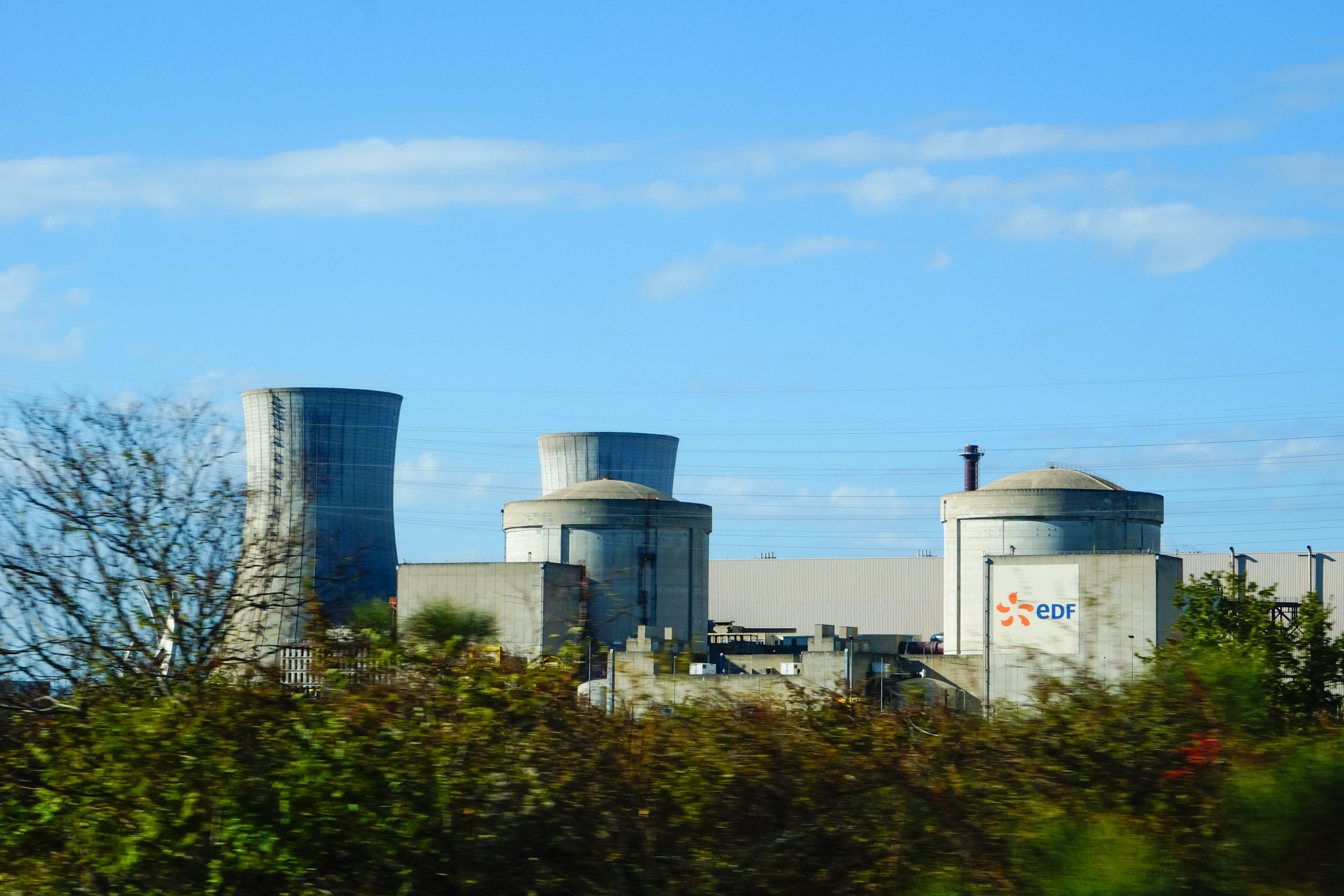 Kärnkraftverket i Gravelines i nordvästra Frankrike. Foto: Shutterstock.