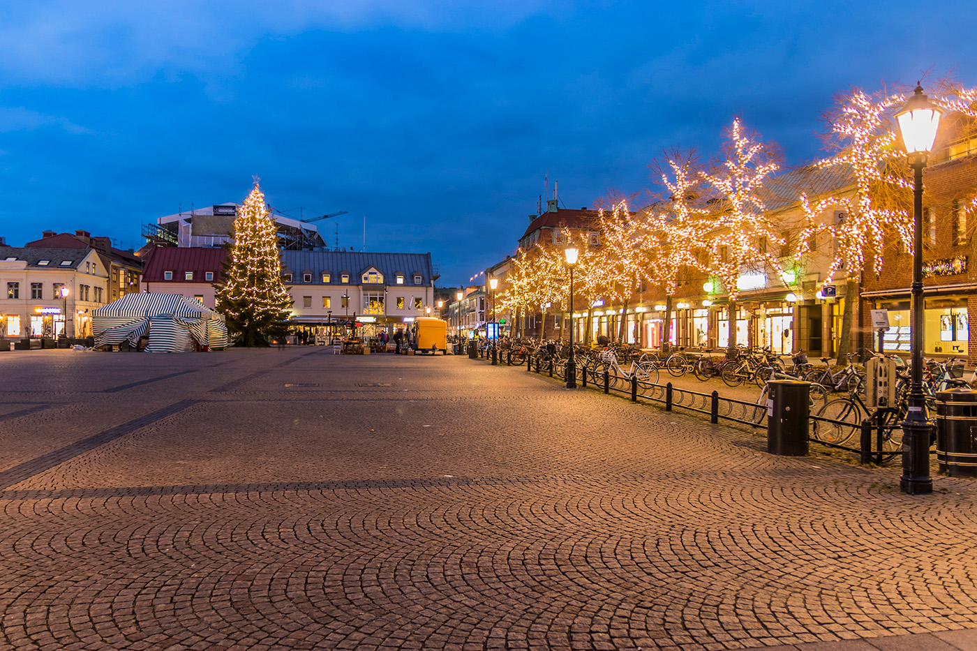 Stora Torg i Halmstad. Foto: Shutterstock.
