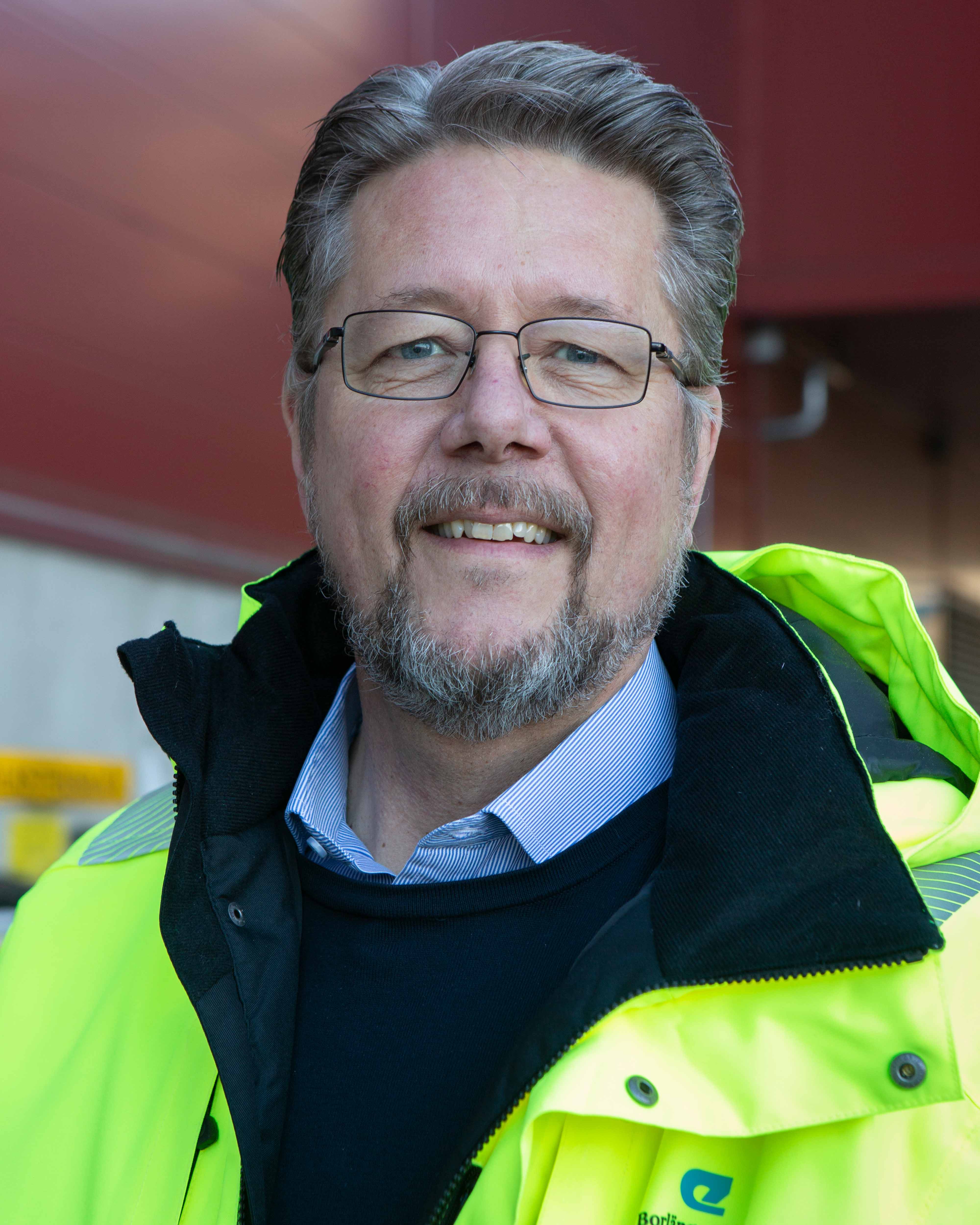 Mats-Erik Olofsson, vd på Borlänge Energi.
