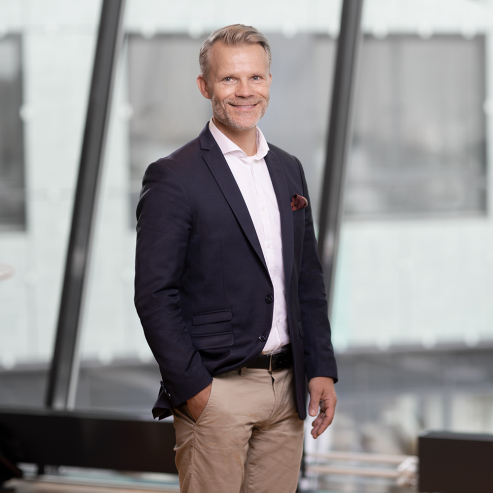 Mats Linder, marknadschef för Vattenfalls nordiska företagsförsäljning..