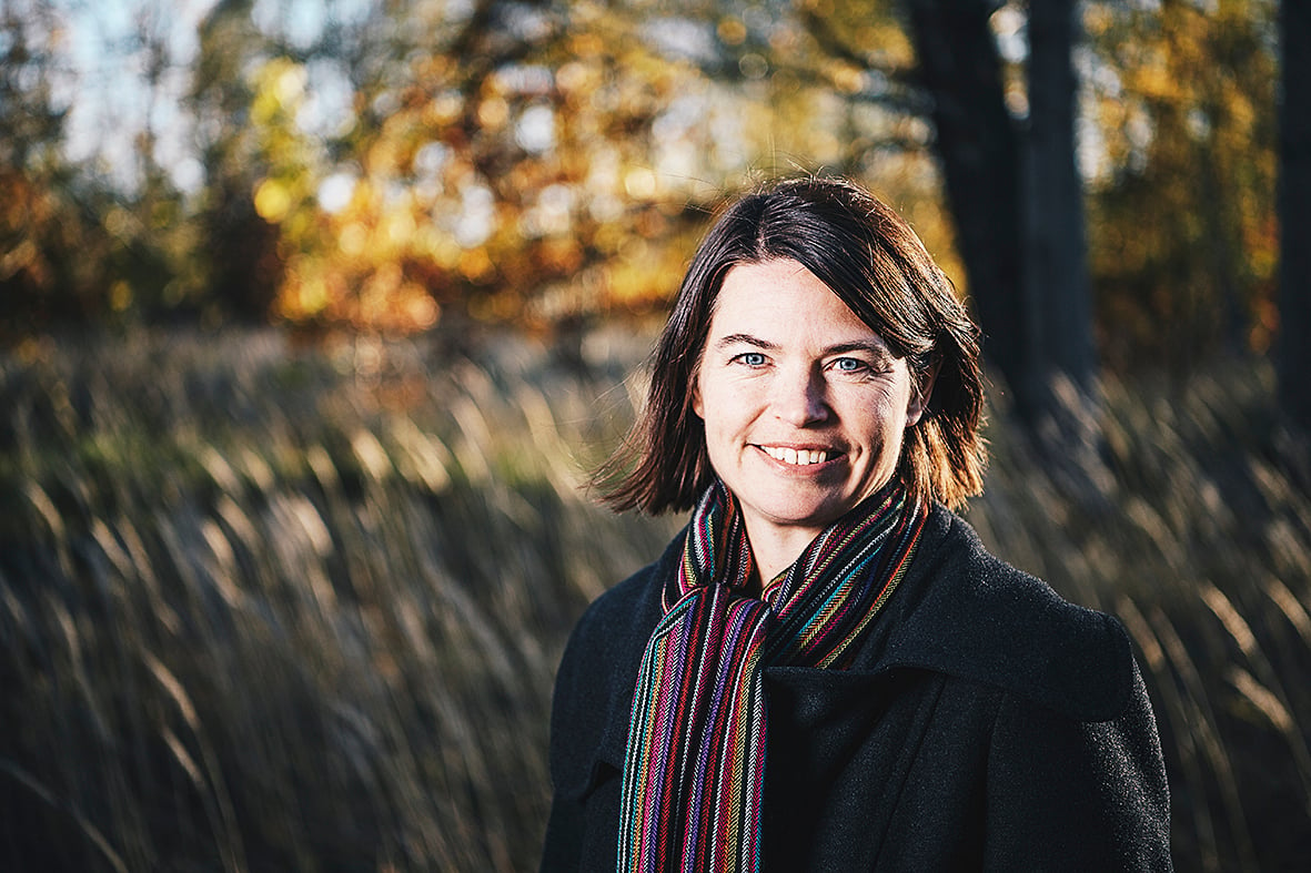 Julia Ahlrot, chef för strategi och omvärldsrelationer, Växjö Energi.